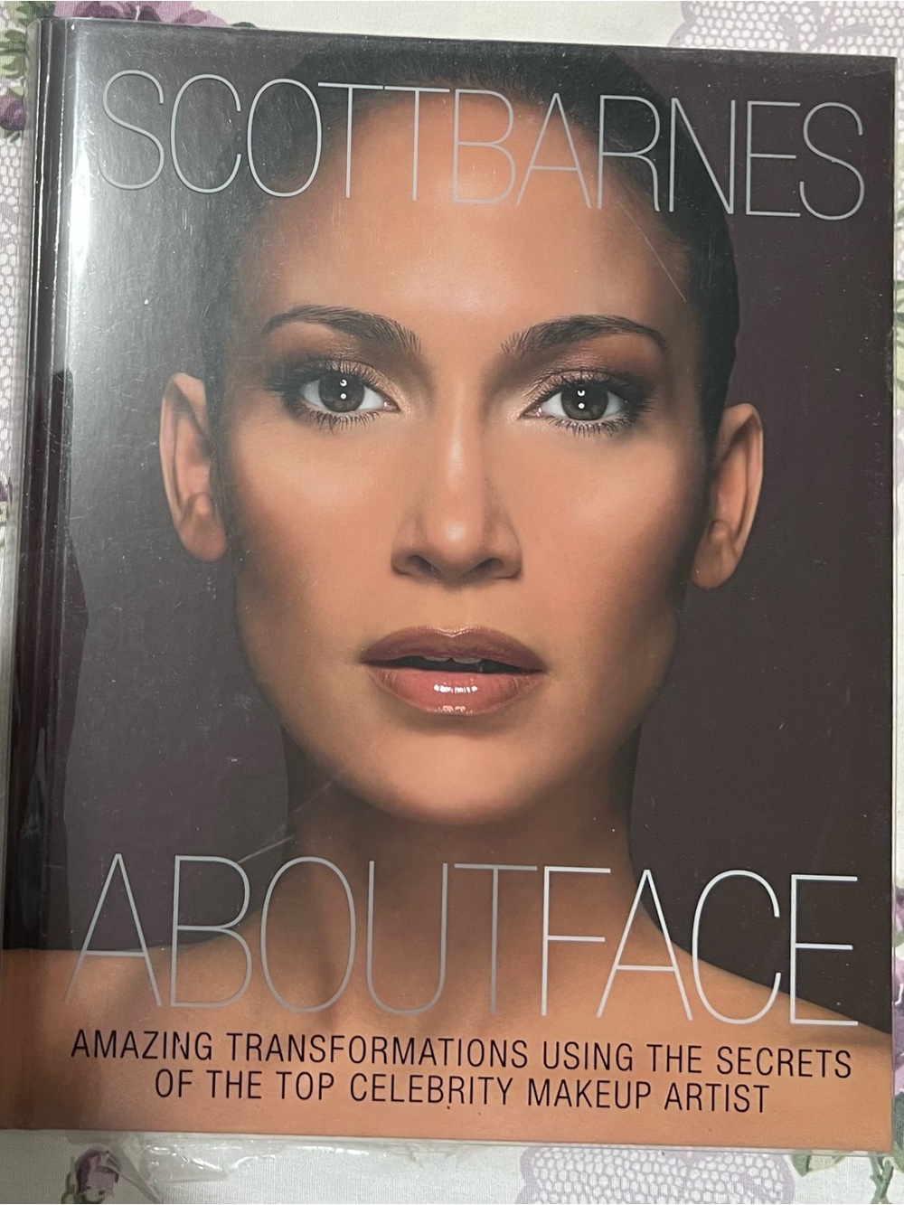Scott Barnes AboutFace Makeup Book - Neutral Brown Cover